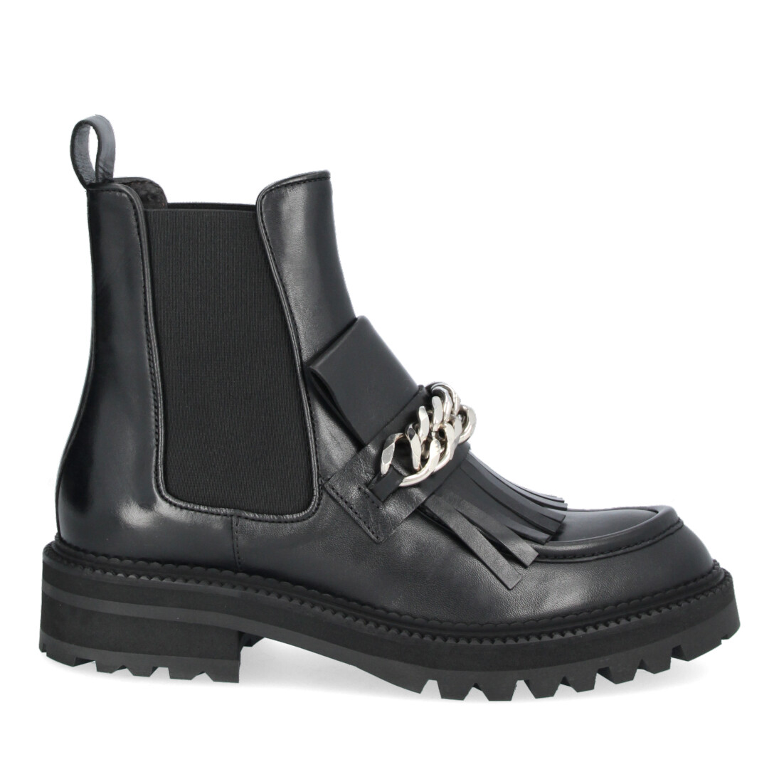 Zoom ind Interesse Min Billi Bi boots - black calf/silver A1291 - DAME - zjoos-hjoerring.dk