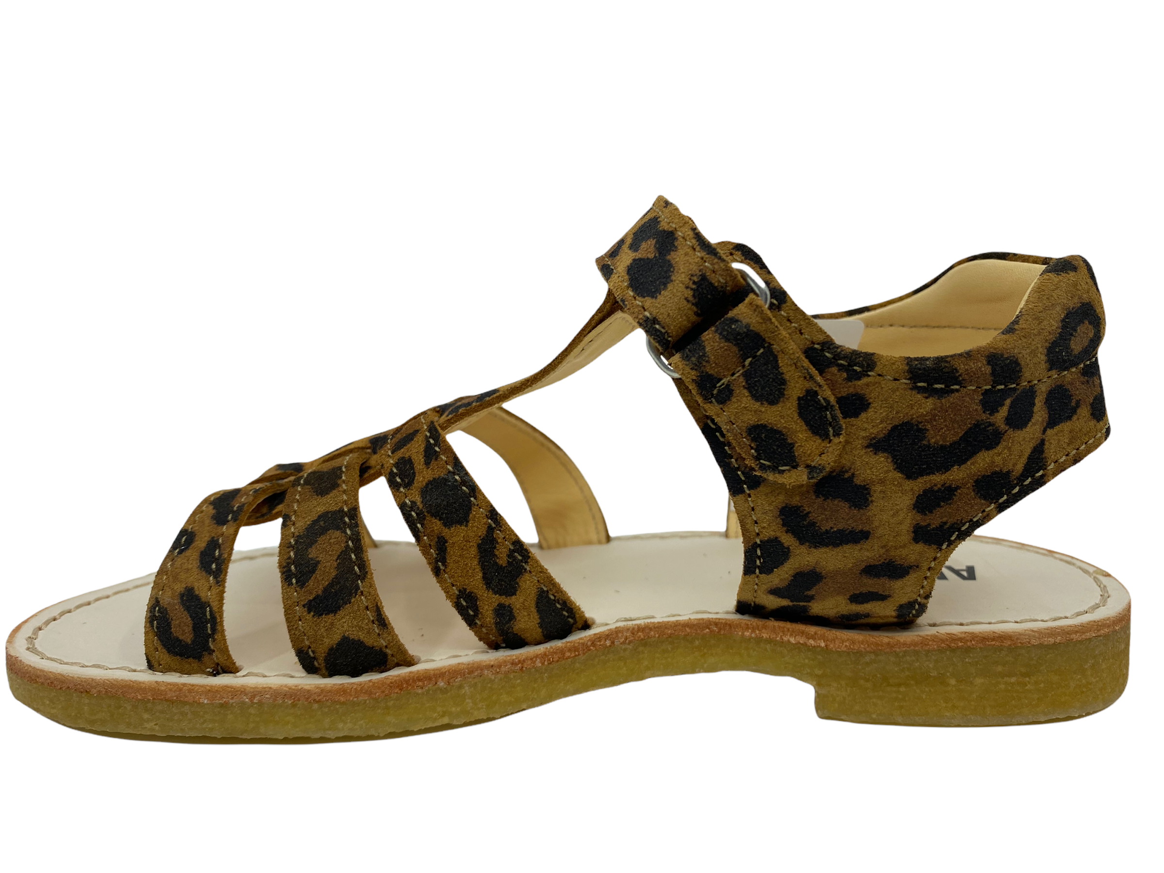 Slikke salgsplan Etablere Angulus sandal med t-rem og velcrolukning - leopard 4384-301 - BØRN -  zjoos-hjoerring.dk