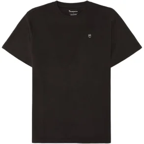 Knowledge Cotton LOKE badge tee 1010605 - chocolate Torte 