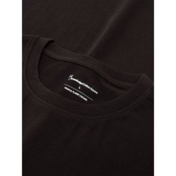 Knowledge Cotton LOKE badge tee 1010605 - chocolate Torte 