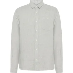 Knowledge Cotton linen shirt - ultimate grey 
