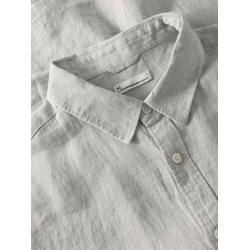 Knowledge Cotton linen shirt - ultimate grey 