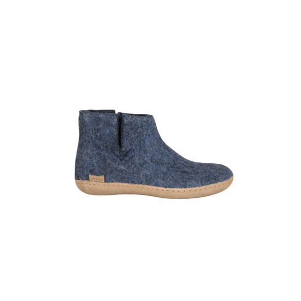 Glerups st�vle m. skinds�l - denimbl�