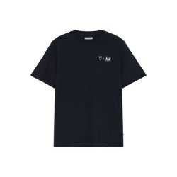 Knowledge Cotton Back print t-shirt - night sky 1010182