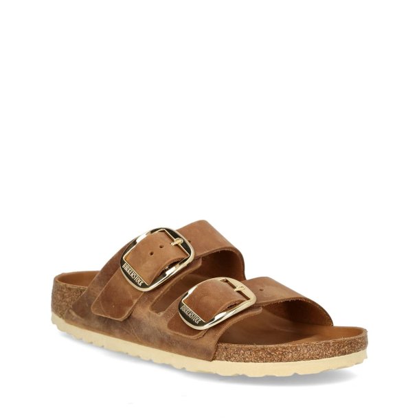 Birkenstock Arizona Big Buckle - Oiled Leather - Cognac (bred model) 