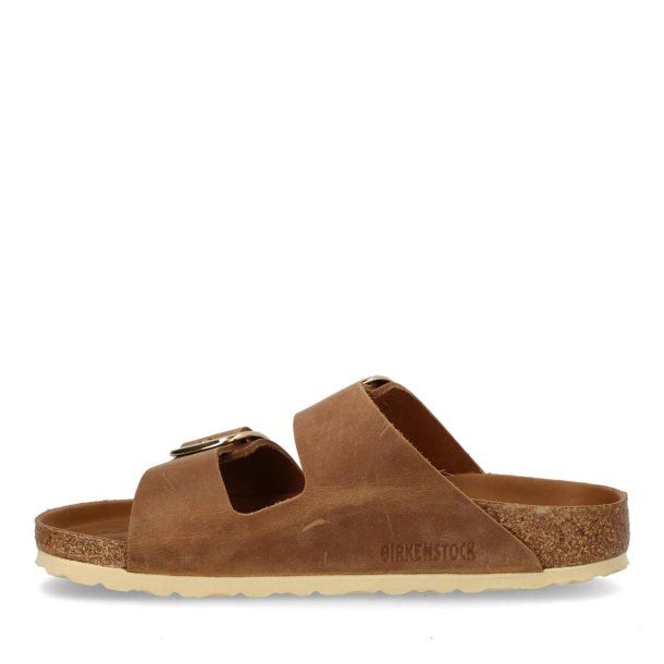 Birkenstock Arizona Big Buckle - Oiled Leather - Cognac (bred model) 