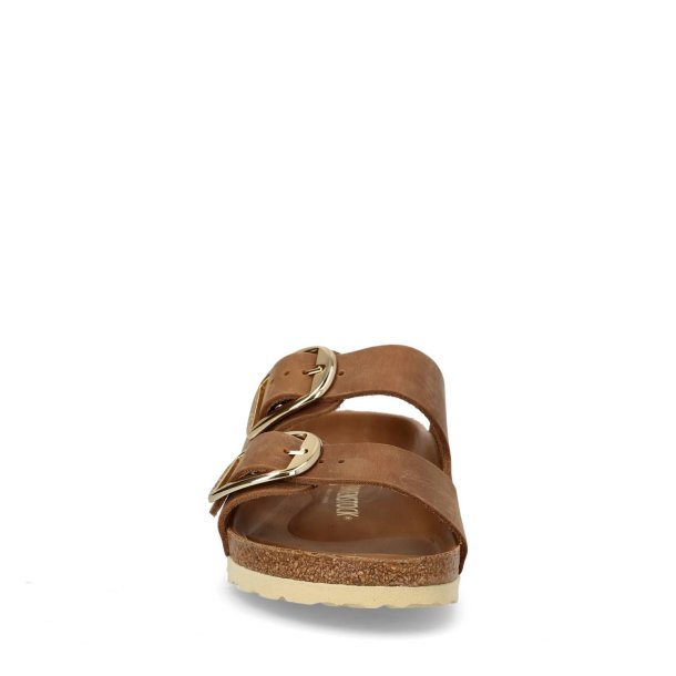Birkenstock Arizona Big Buckle - Oiled Leather - Cognac (bred model) 