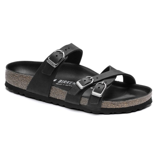 Birkenstock Franca FL - black HEX 1017566 narrow fit