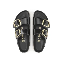 Birkenstock Arizona Big Buckle - High Shine Black (smal model) 
