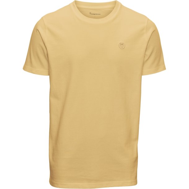 Knowledge Cotton Loke badge tee - apple cinnamon 1010605