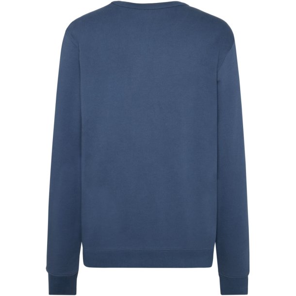 Knowledge Cotton Water is life - Crew sweat with wateraid chest print 1030090 - vintage indigo