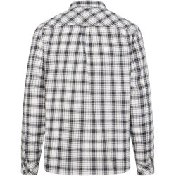 Knowledge Cotton Checked Flannel Shirt 1090150 - blue check 