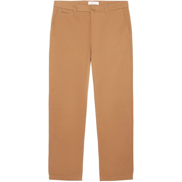Knowledge Cotton CHUCK almindelige chino twill bukser - tuffet/brun 