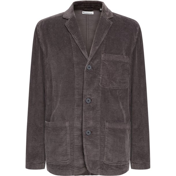 Knowledge Cotton Kordfl�jlsblazer - chocolate torte 1190086 