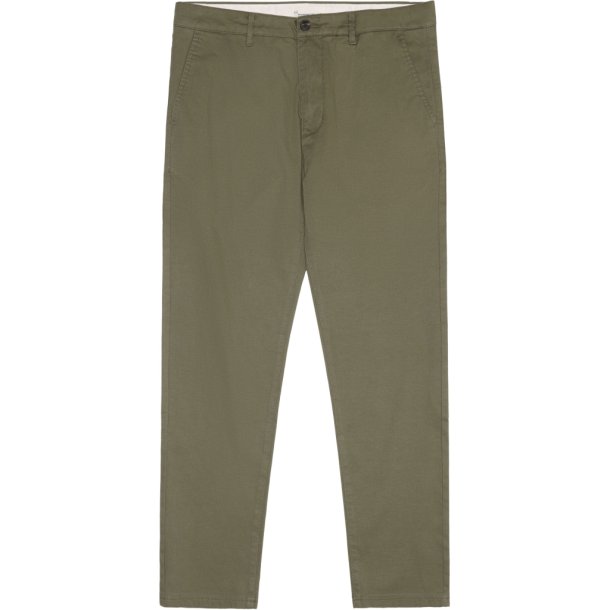Knowledge Cotton Chuck canvas pants 1070067 - forrest night