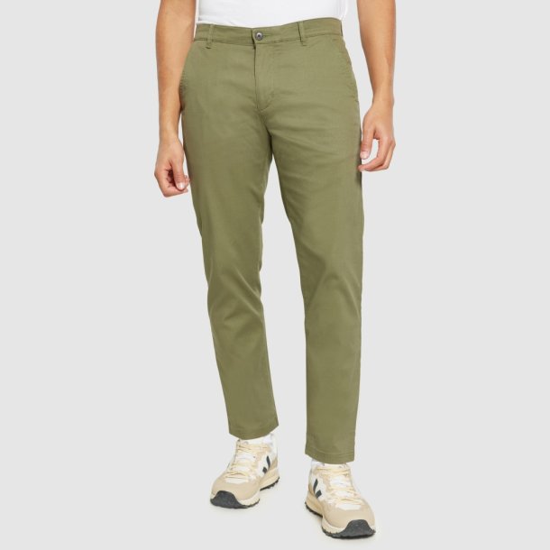 Knowledge Cotton Chuck canvas pants 1070067 - forrest night