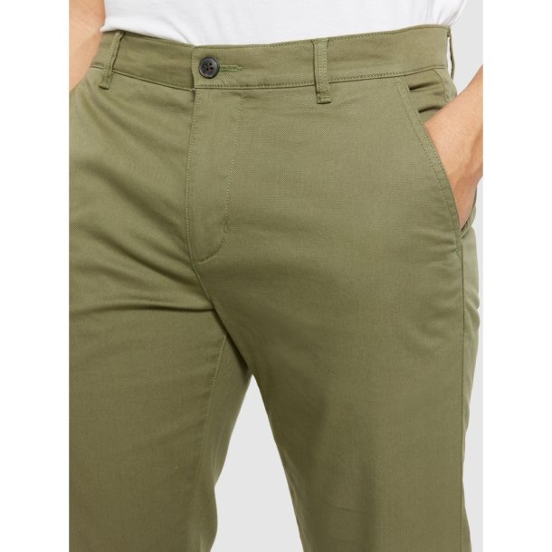 Knowledge Cotton Chuck canvas pants 1070067 - forrest night