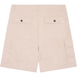Knowledge Cotton FLINT brede slubgarnshorts 1050056 - light feather 