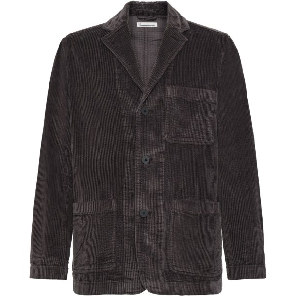 Knowledge Cotton Kordfl�jlsblazer - chocolate torte 1190086 