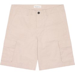 Knowledge Cotton FLINT brede slubgarnshorts 1050056 - light feather 