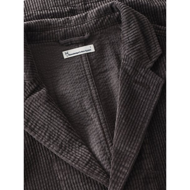 Knowledge Cotton Kordfl�jlsblazer - chocolate torte 1190086 