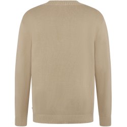 Knowledge Cotton Jacquard knitted cardigan - light feather grey 1080148