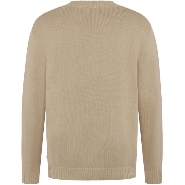 Knowledge Cotton Jacquard knitted cardigan - light feather grey 1080148