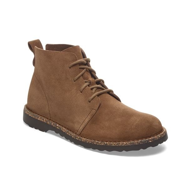 Birkenstock Uppsala mid suede leather - dark tea (smal) 