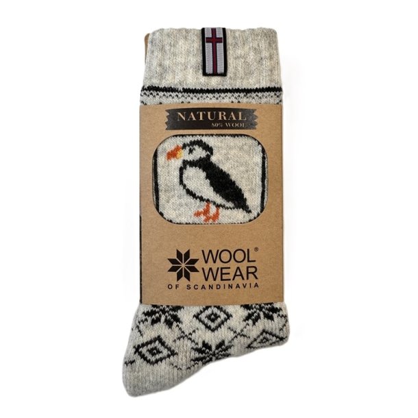 107 Uldsokker Puffin WOOLWEAR of Scandinavia 80% uld