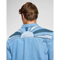 Lee 2 pkt. overshirt - light blue