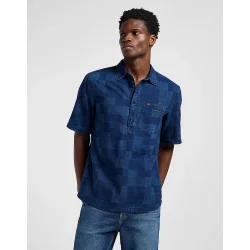 Lee popover shirt - indigo 