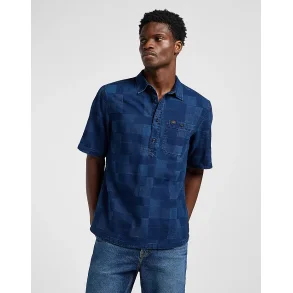 Lee popover shirt - indigo 