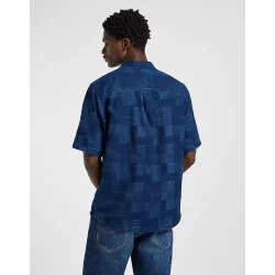 Lee popover shirt - indigo 
