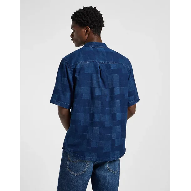 Lee popover shirt - indigo 