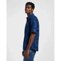 Lee popover shirt - indigo 