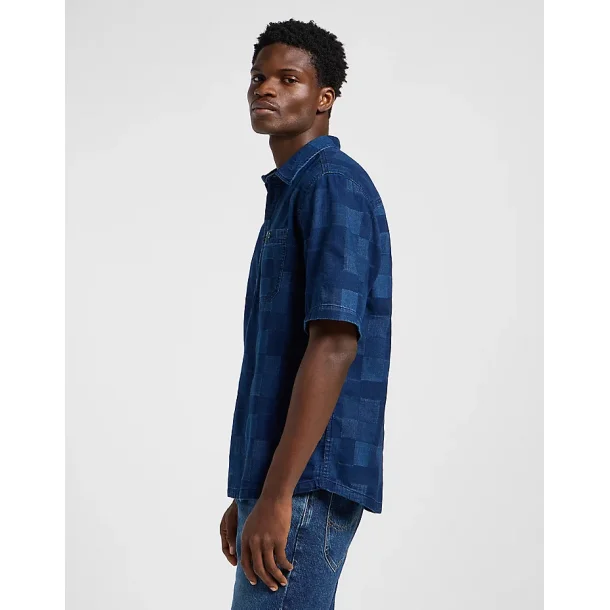 Lee popover shirt - indigo 