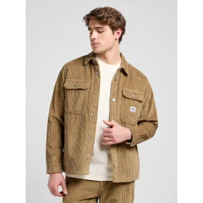 Lee workwear overshirt  - dark khaki 112370471
