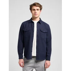 Lee workwear shirt  - indigo blue 112370557