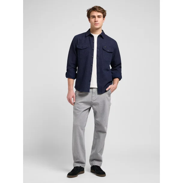 Lee workwear shirt  - indigo blue 112370557