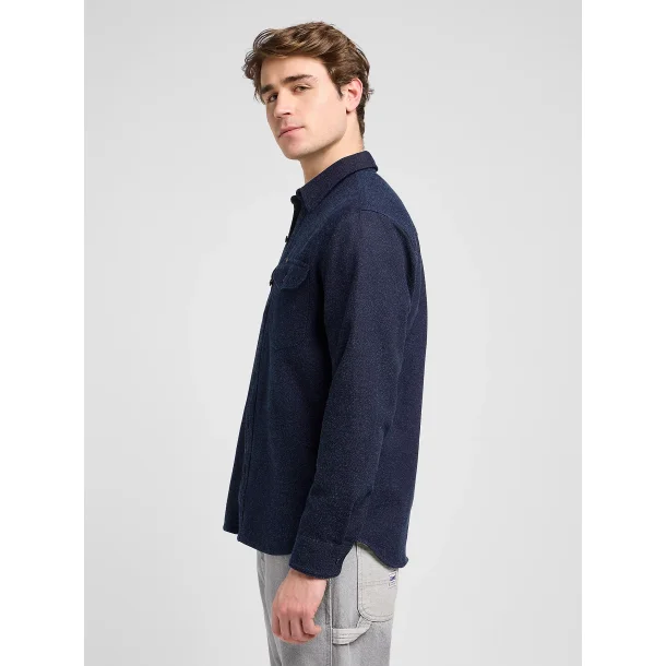 Lee workwear shirt  - indigo blue 112370557