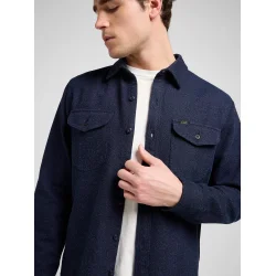 Lee workwear shirt  - indigo blue 112370557