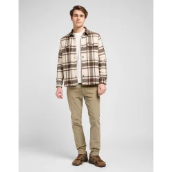 Lee relaxed overshirt - arabica plaid 