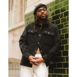 Lee relaxed overshirt - unionall black 