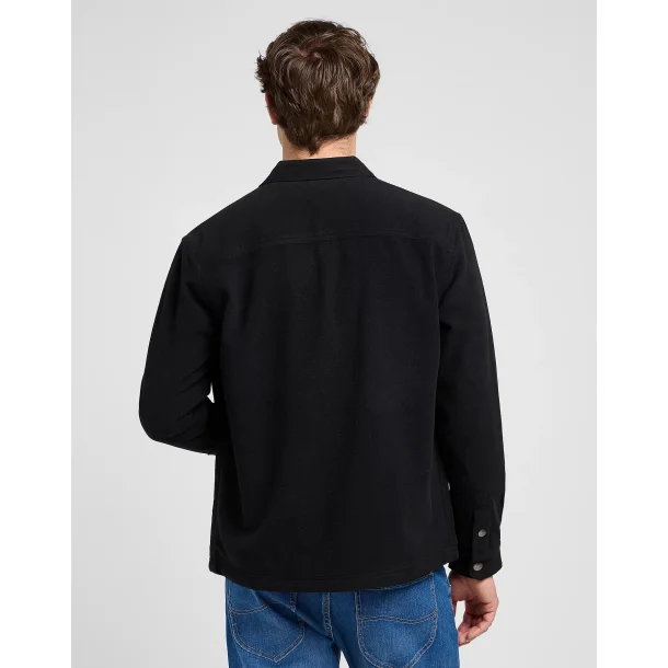 Lee relaxed overshirt - unionall black 