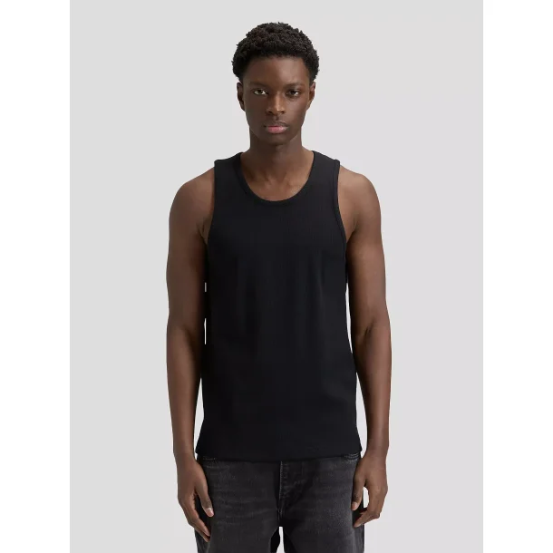 Lee ribbed tank - sort 112376486