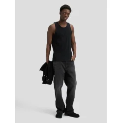 Lee ribbed tank - sort 112376486