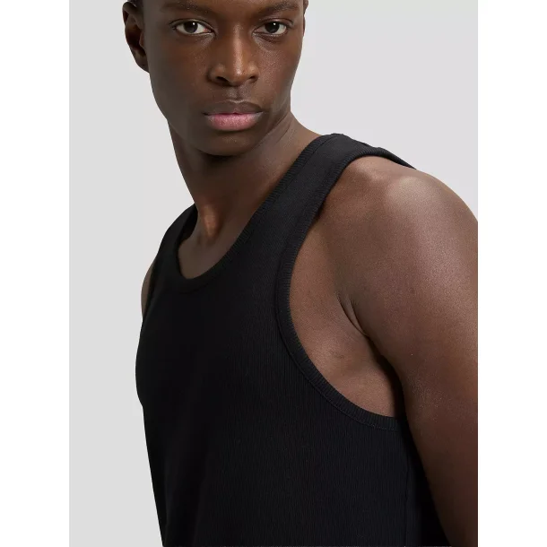 Lee ribbed tank - sort 112376486