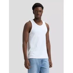 Lee ribbed tank - hvid 112376487