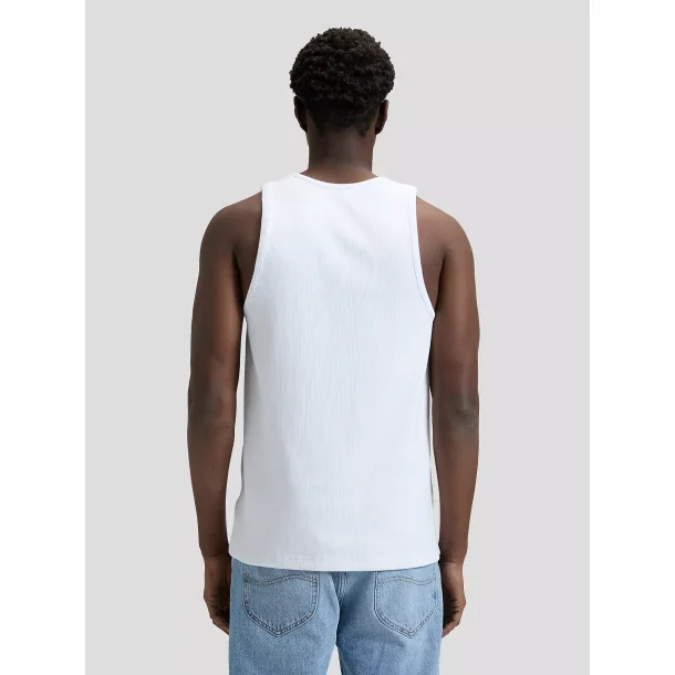 Lee ribbed tank - hvid 112376487