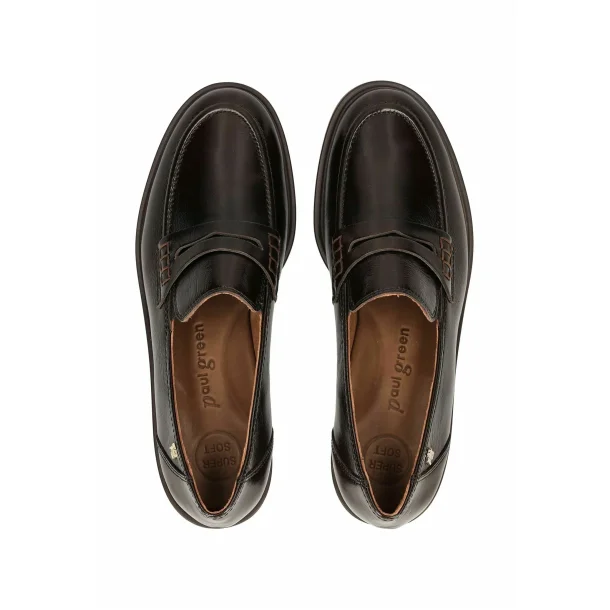 Paul Green loafer - m�rk brun 1251-000